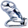 FUKR Cage de chasteté en métal Cobra Steel 10 x 3.7cm